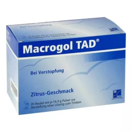 MACROGOL TAD Pulver, 20 pcs