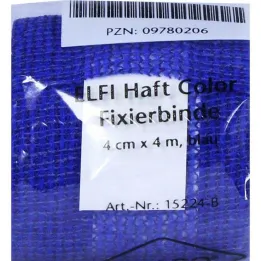 Dracoelfi haft color fixing bandage 4mx4cm blue, 1 pc