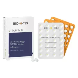 BIO-H-TIN Vitamin H 2.5 mg for 12 weeks tablets, 84 pcs