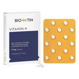 BIO-H-TIN Vitamin H 5 mg for 1 month tablets, 15 pcs