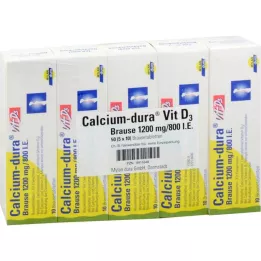 CALCIUM DURA Vit D3 Brause 1200 mg/800 I.E., 50 pcs