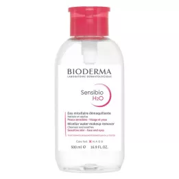 BIODERMA Sensibio H2O cleaning solution Pump, 500 ml