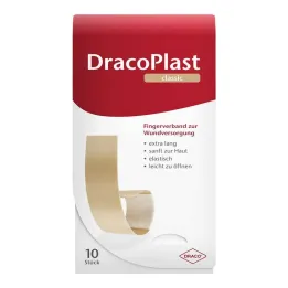 Dracoplast Fingerstrips 2x12cm elastic, 10 pcs