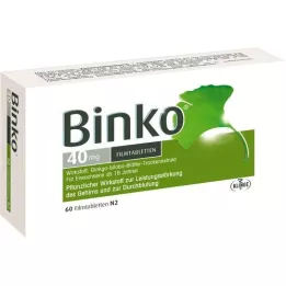 BINKO 40 mg Filmtabletten, 60 St