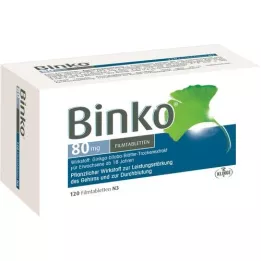 BINKO 80 mg film -bevonatú tabletta, 120 db