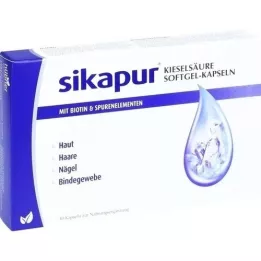 SIKAPUR Silica Softgel -capsules met biotine, 30 st