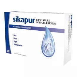 SIKAPUR Silica softgel capsules with biotin, 30 pcs