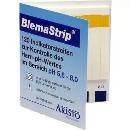 BLEMASTRIP pH 5,6-8,0 Teststreifen, 120 St