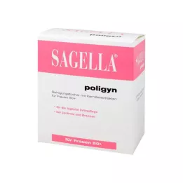SAGELLA polygyn cleaning wipes for intimate hygiene, 10 pcs