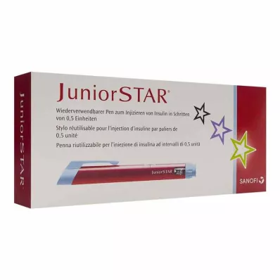 JUNIORSTAR Injection device red, 1 pc