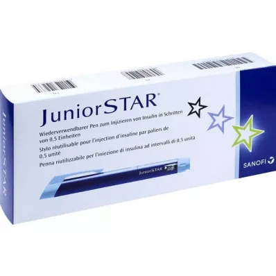 JUNIORSTAR Injection device blue, 1 pc JUNIORSTAR Injection device blue, 1 pc