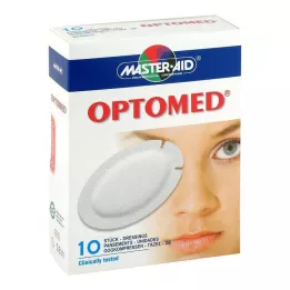 OPTOMED Eye compresses sterile self-adhesive, 10 pcs