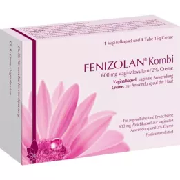 FENIZOLAN Kombi 600 mg Vaginalovulum+2% Creme, 1 P