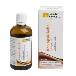 ISOPROPYLALKOHOL 70% V/V Henry Lamotte, 100 ml