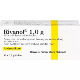 RIVANOL 1.0 g powder, 10 pcs