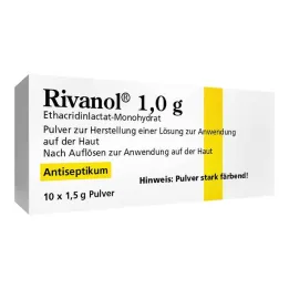Rivanol 1.0 g powder, 10 tablets