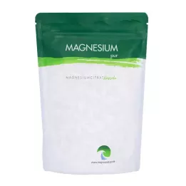Magnesium pure citrate capsules refill bag, 500 pcs