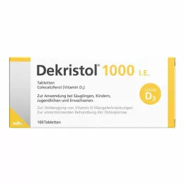 DEKRISTOL 1,000 IU tablets, 100 pcs