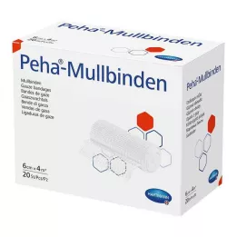 PEHA-MULLBINDE 6 cmx4 m, 20 pcs