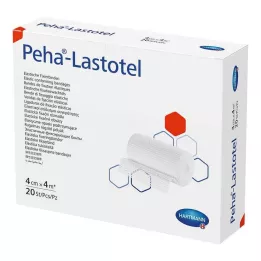 PEHA-LASTOTEL Fixation bandage 4 cmx4 m, 20 pcs