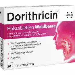 DORITHRICIN Halfsticks Waldberere, 20 pcs