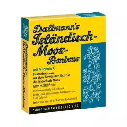 DALLMANNS Icelandic moss candies, 20 pieces
