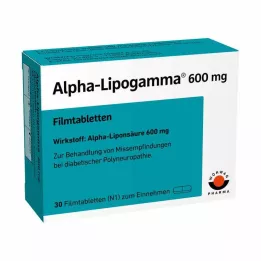 ALPHA-LIPOGAMMA 600 mg film-coated tablets, 30 pcs