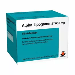 ALPHA-LIPOGAMMA 600 mg film-coated tablets, 100 pcs