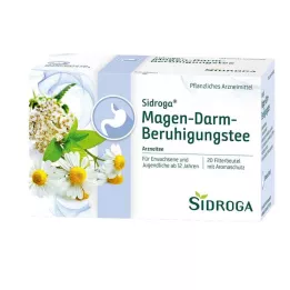 SIDROGA Gastrointestinal Calming Tea Filter Bags, 20X2.0 g