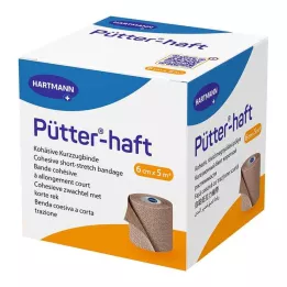 PÜTTER-adhesive bandage 6 cmx5 m, 1 piece