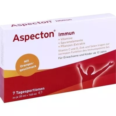 ASPECTON Immune drinking campulls, 7 pcs