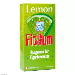 LEMON FITGUM L-Carnitine Chewing Gum, 2X8 pcs