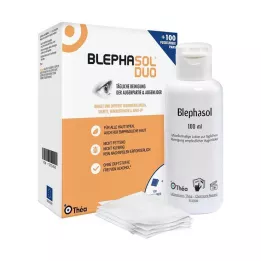 BLEPHASOL Duo 100 ml Lotion+100 Cleansing Pads, 1 P