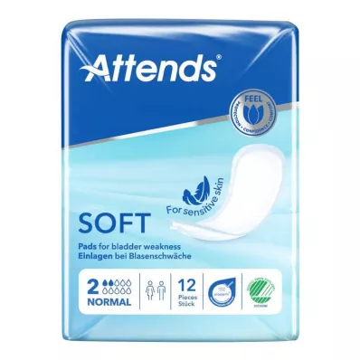 ATTENDS Soft 2 normal, 12 pieces ATTENDS Soft 2 normal, 12 pieces