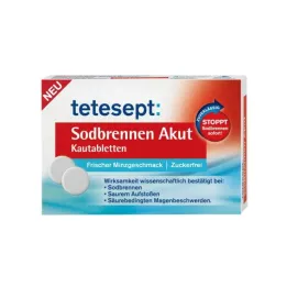 TETESEPT Heartburn Acute Chewable Tablets, 20 pcs