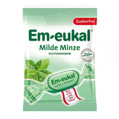 Em Eucal sweets mild mint sugar free, 75 g