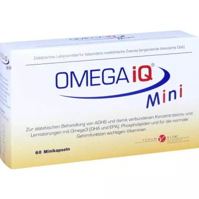OMEGA IQ Mini capsules, 60 pcs OMEGA IQ Mini capsules, 60 pcs