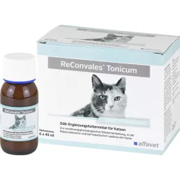 RECONVALES Tonic for cats, 6x45 ml