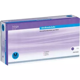 NITRIL Gloves non-steel.powder-free size M purple, 100 |2| pieces |2|
