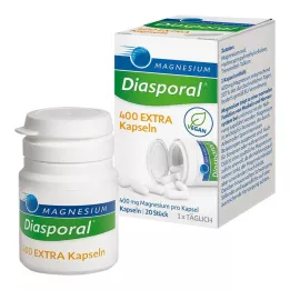 MAGNESIUM DIASPORAL 400 Extra Capsules, 20 pcs