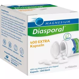 MAGNESIUM DIASPORAL 400 extra capsules, 100 pcs