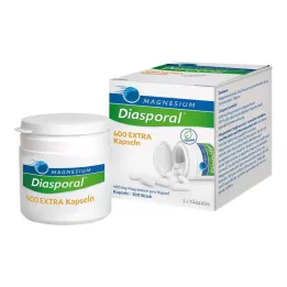 MAGNESIUM DIASPORAL 400 Extra Capsules, 100 pcs