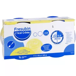 FRESUBIN 2 kcal cream vanilla in a cup, 4X125 g