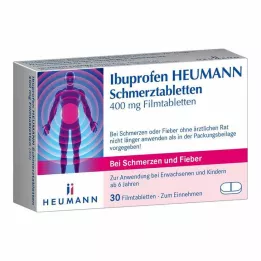 IBUPROFEN Heumann Pain Tablets 400 mg, 30 pcs