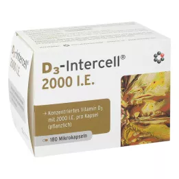 D3-INTERCELL 2,000 IU capsules, 180 pieces