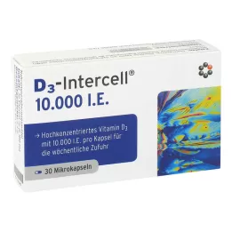 D3-INTERCELL 10,000 IU capsules, 30 pcs