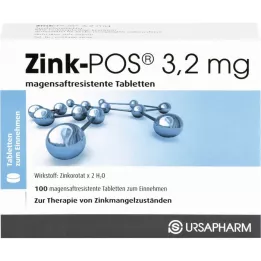 Zinc Pos 3.2 mg Gastrointist Tablets, 100 pcs
