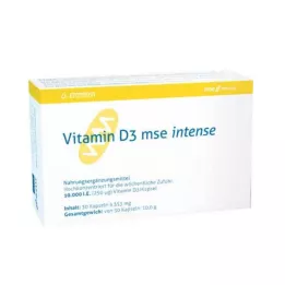 VITAMIN D3 MSE intense capsules, 30 pcs