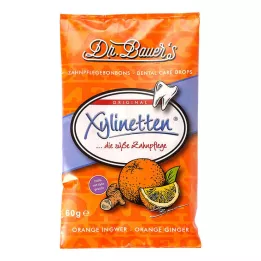 XYLINETTEN Orange Ginger Candies, 60g