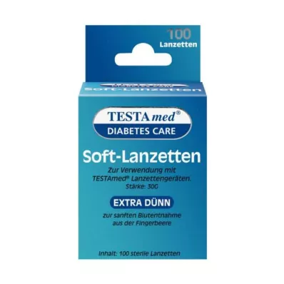 TESTAMED Soft lancets, 100 pcs TESTAMED Soft lancets, 100 pcs